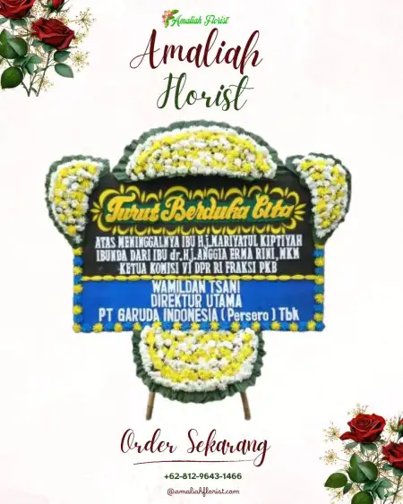 Papan Bunga Duka Bajing